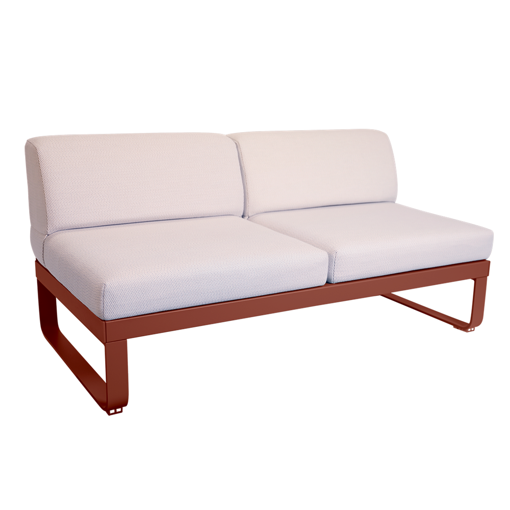 BELLEVIE 2-SEATER CENTRAL MODULE-PEARL CUSHION