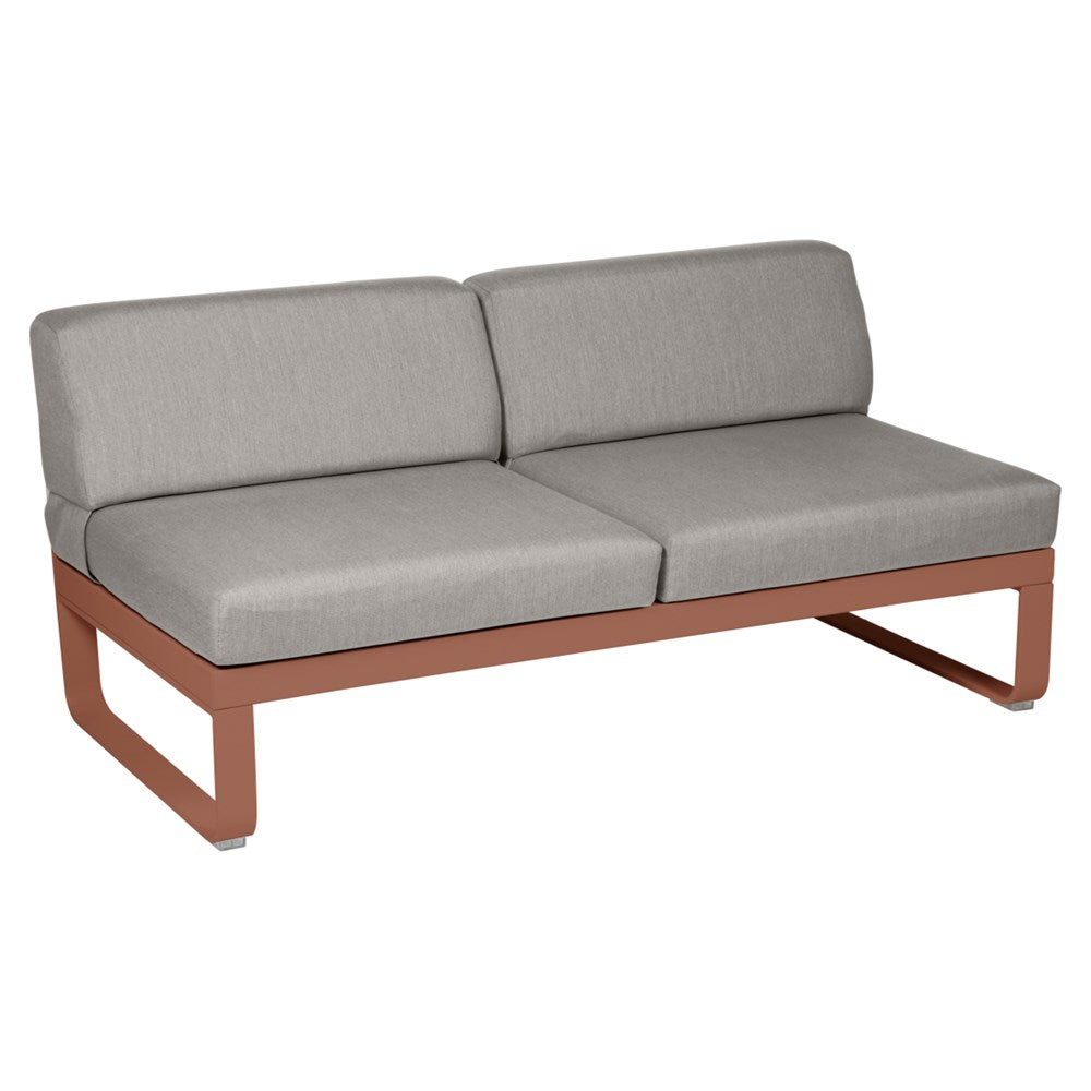 BELLEVIE 2-SEATER CENTRAL MODULE-TAUPE GREY CUSHION