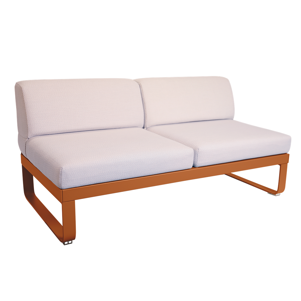 BELLEVIE 2-SEATER CENTRAL MODULE-PEARL CUSHION