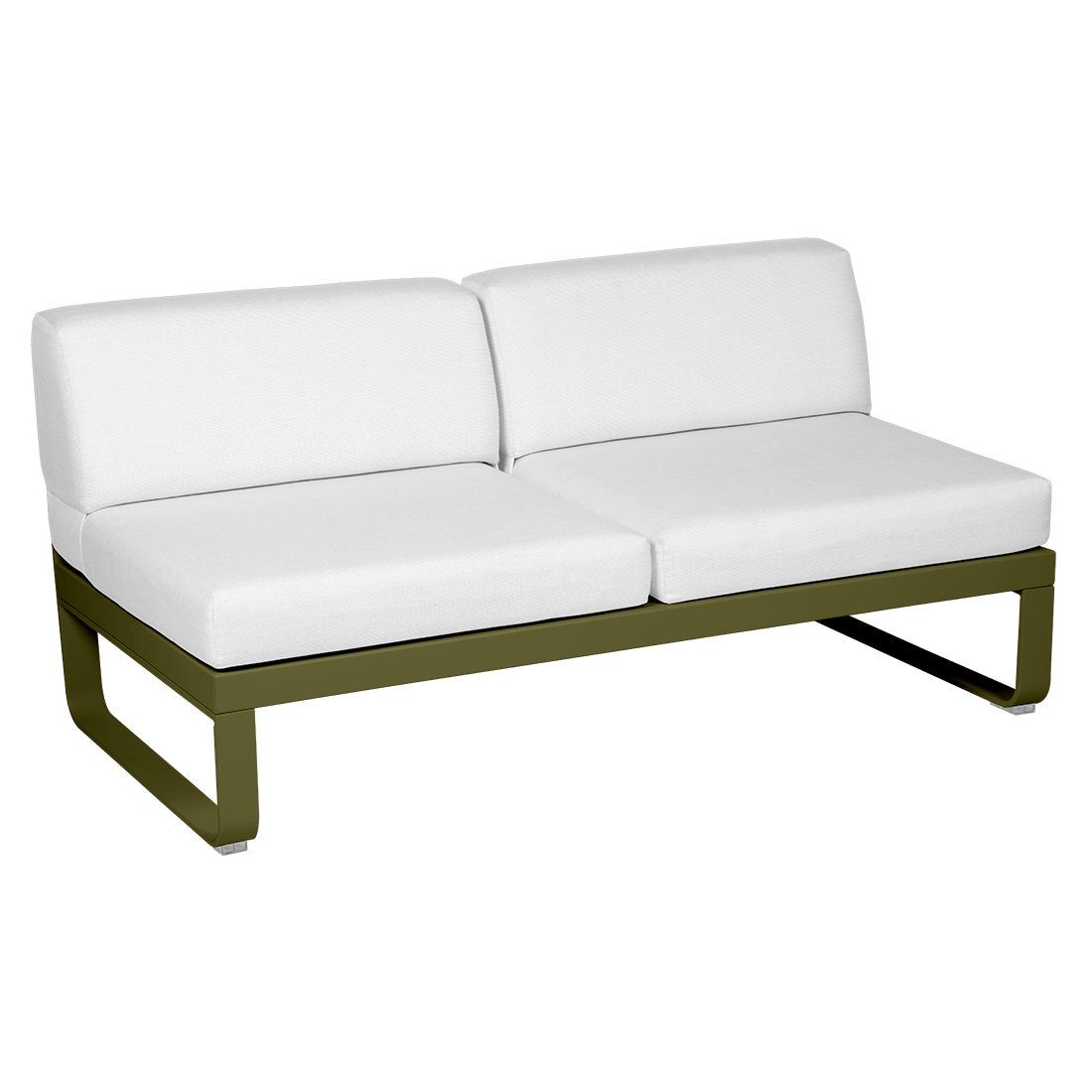 BELLEVIE 2-SEATER CLUB SOFA-FLANNEL GREY CUSHION