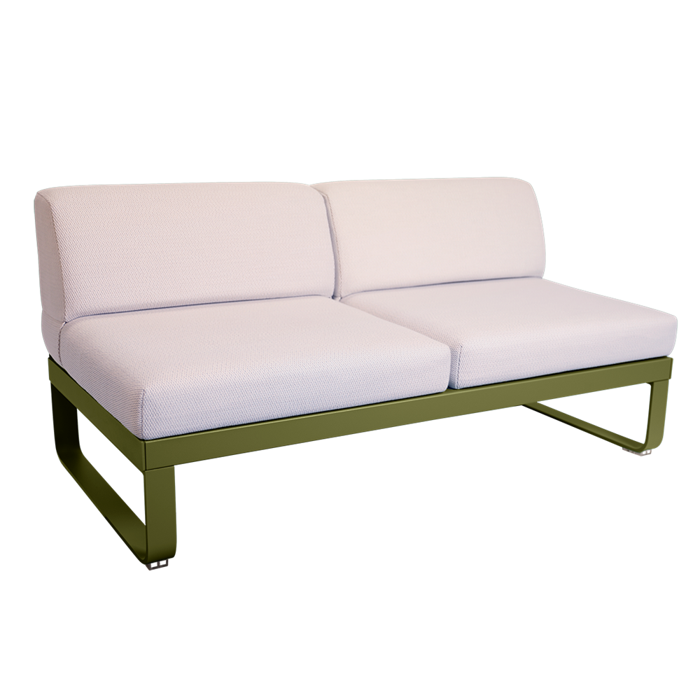 BELLEVIE 2-SEATER CENTRAL MODULE-PEARL CUSHION