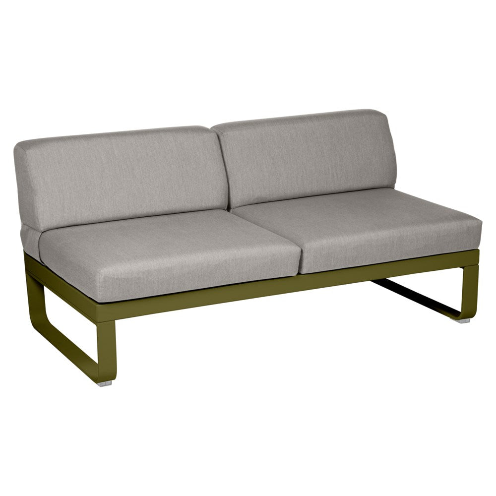 BELLEVIE 2-SEATER CENTRAL MODULE-TAUPE GREY CUSHION