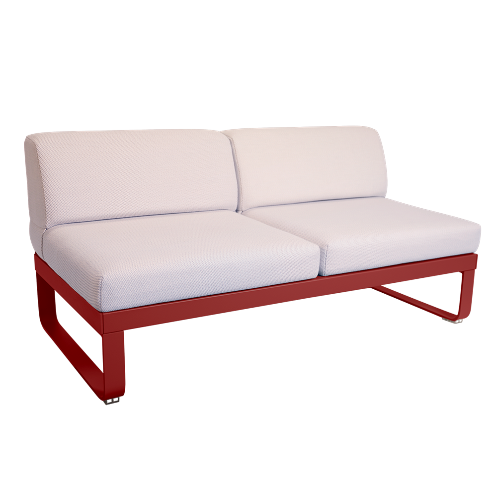 BELLEVIE 2-SEATER CENTRAL MODULE-PEARL CUSHION