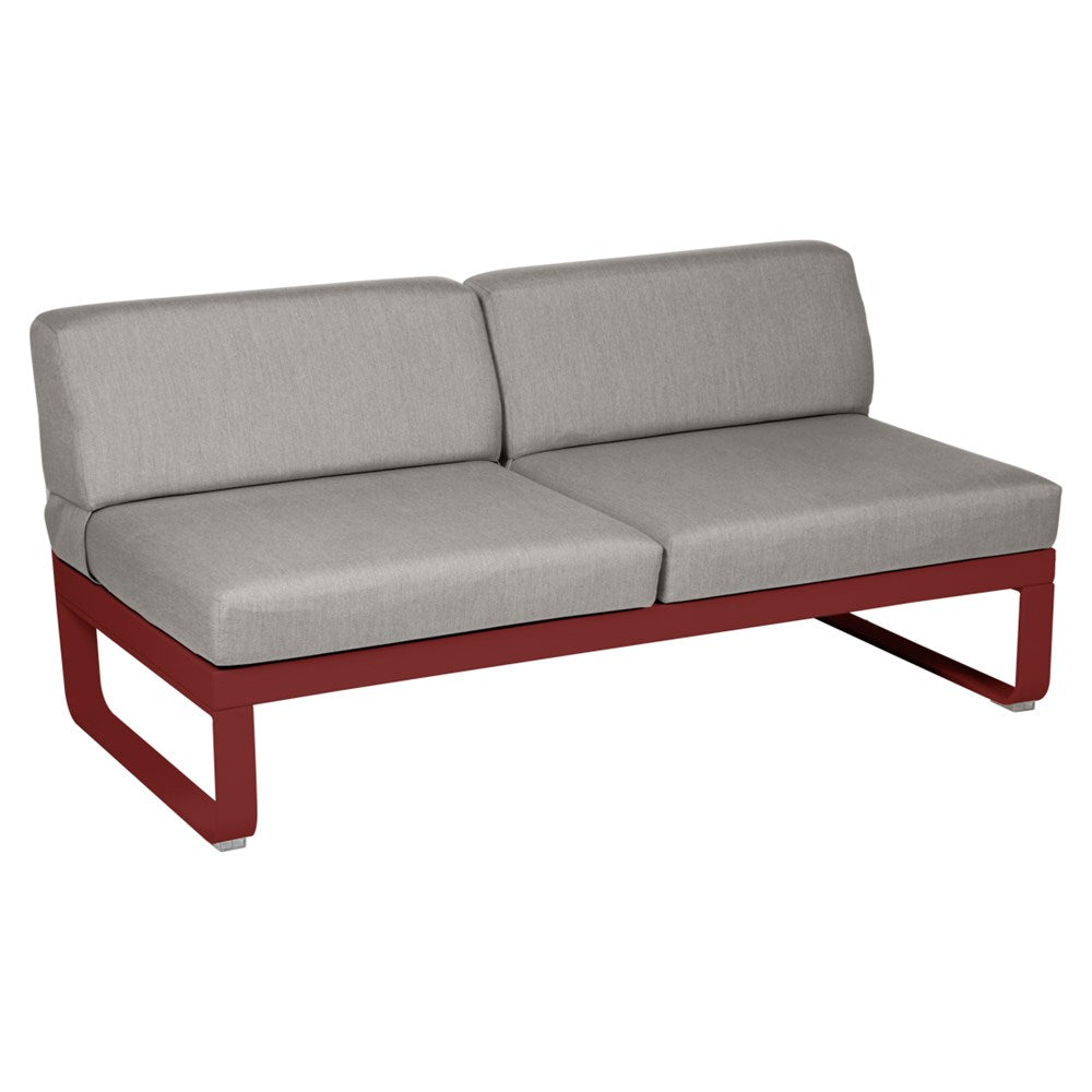 BELLEVIE 2-SEATER CENTRAL MODULE-TAUPE GREY CUSHION