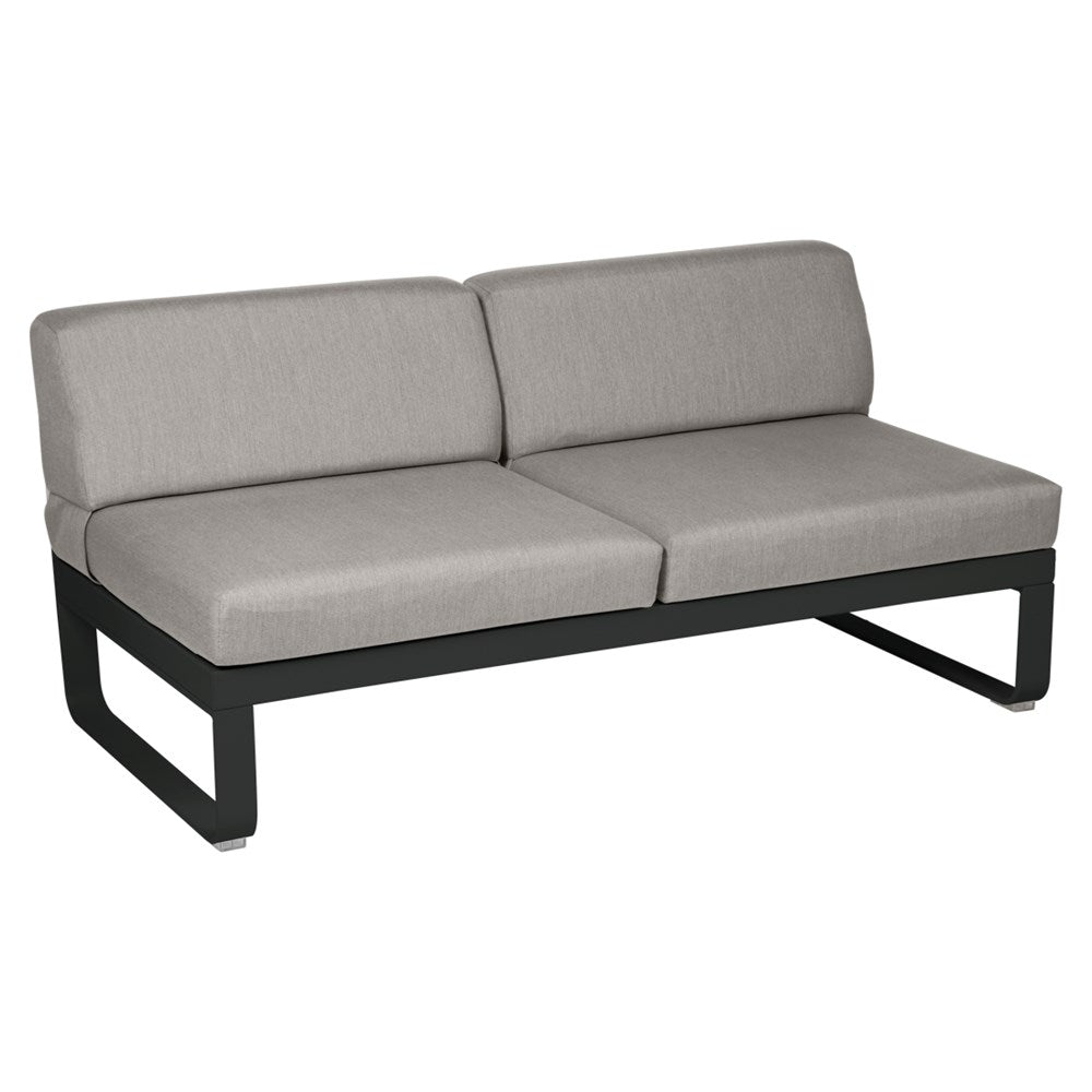 BELLEVIE 2-SEATER CENTRAL MODULE-TAUPE GREY CUSHION
