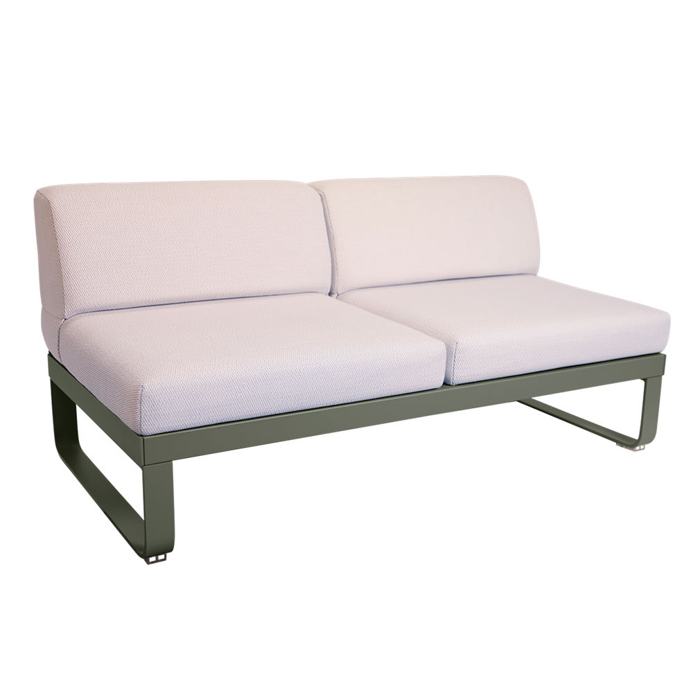 BELLEVIE 2-SEATER CENTRAL MODULE-PEARL CUSHION