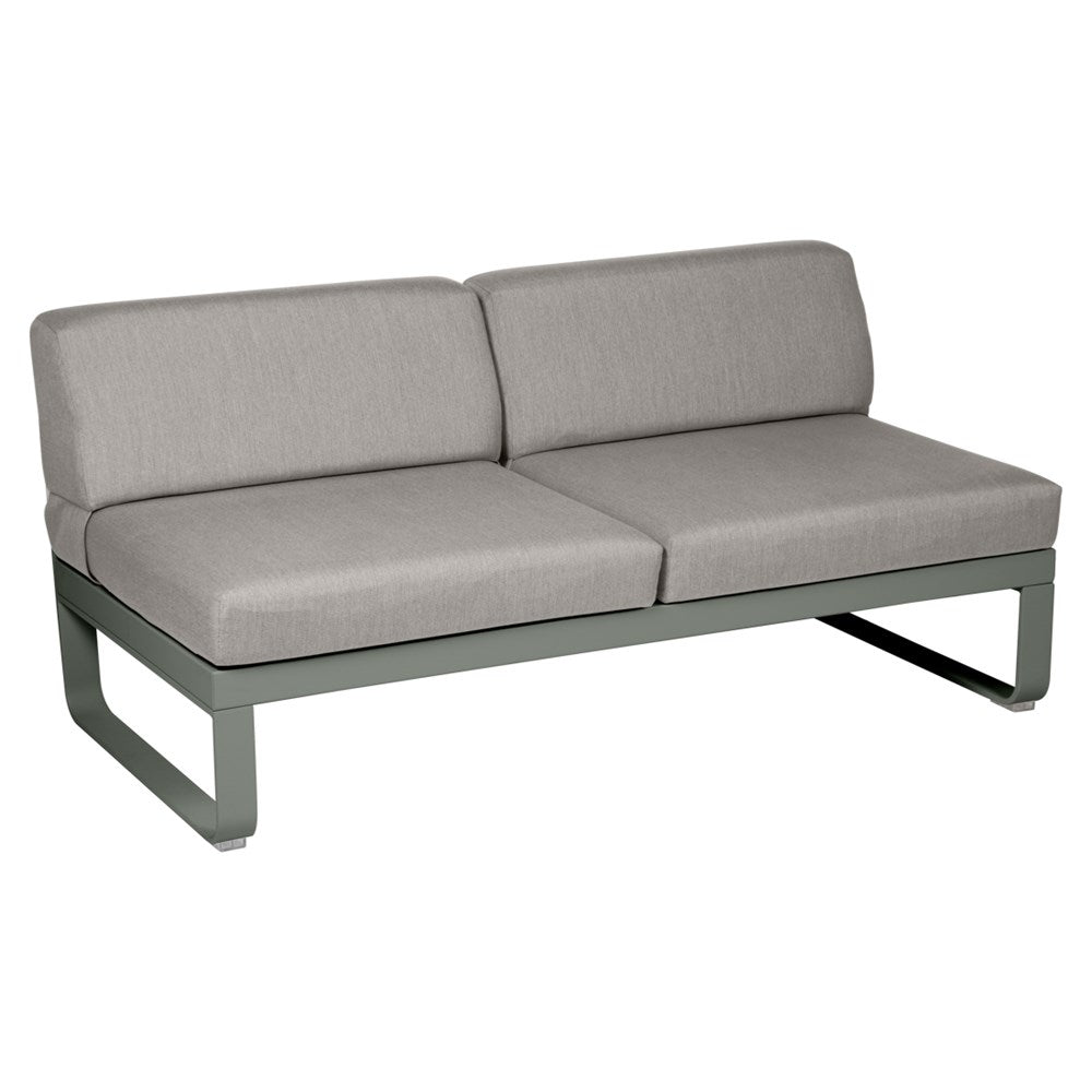BELLEVIE 2-SEATER CENTRAL MODULE-TAUPE GREY CUSHION