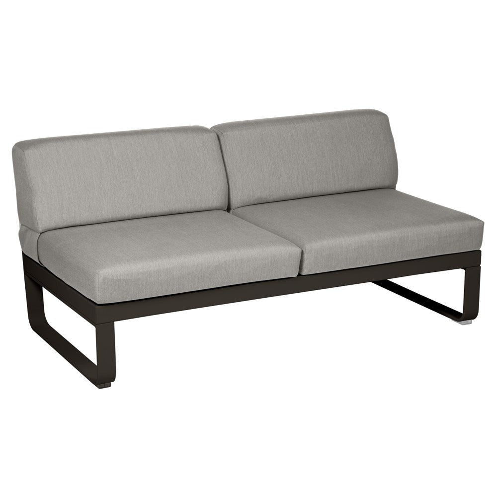 BELLEVIE 2-SEATER CENTRAL MODULE-TAUPE GREY CUSHION