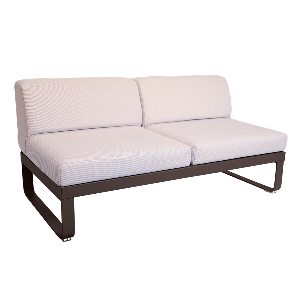 BELLEVIE 2-SEATER CENTRAL MODULE-PEARL CUSHION