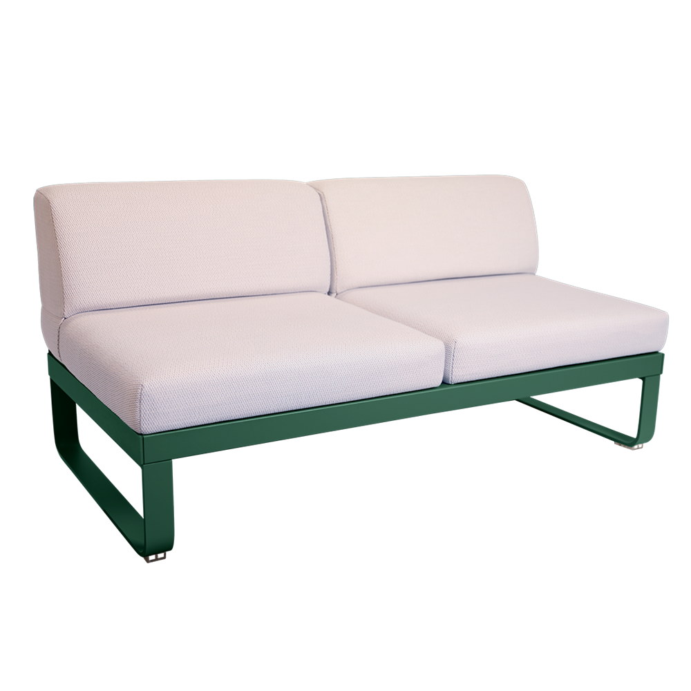 BELLEVIE 2-SEATER CENTRAL MODULE-PEARL CUSHION