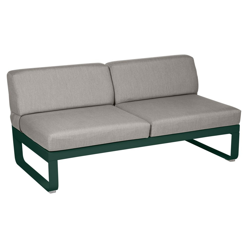 BELLEVIE 2-SEATER CENTRAL MODULE-TAUPE GREY CUSHION