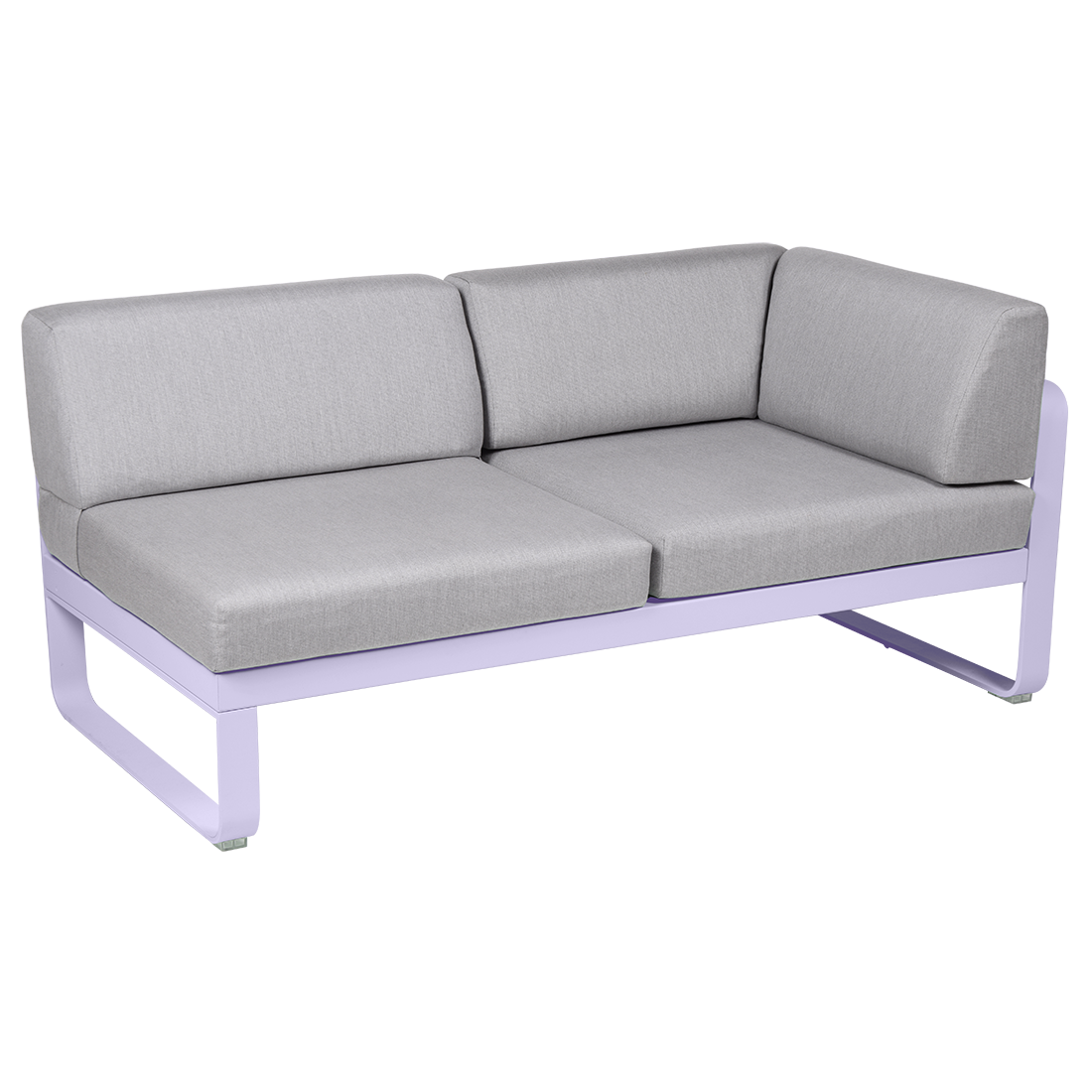 BELLEVIE 2-SEATER RIGHT CORNER MODULE-FLANNEL GREY CUSHION