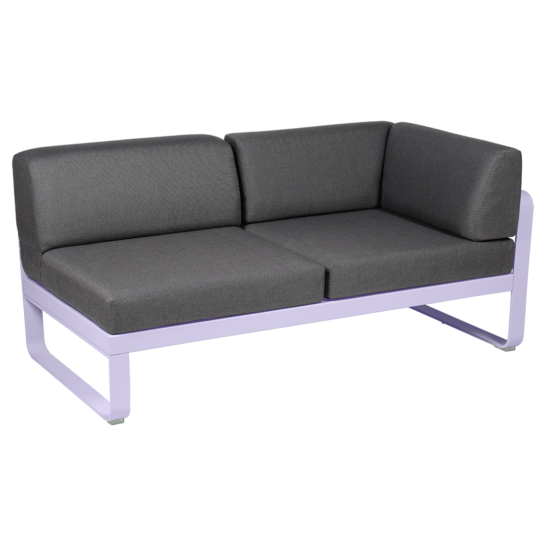 BELLEVIE-2-SEATER RIGHT CORNER MODULE - GRAPHITE GREY CUSHION