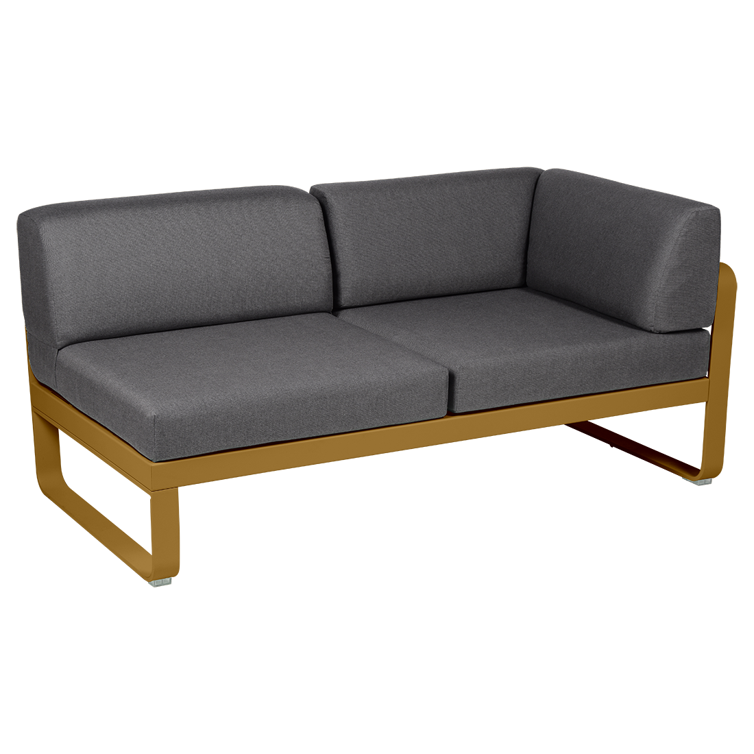 BELLEVIE 2-SEATER RIGHT CORNER MODULE-GRAPHITE GREY CUSHION