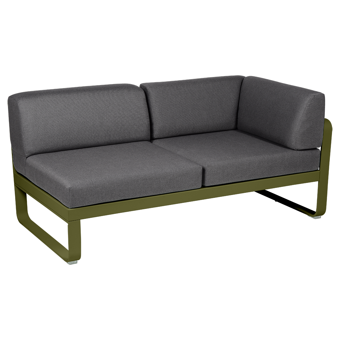 BELLEVIE-2-SEATER RIGHT CORNER MODULE - GRAPHITE GREY CUSHION