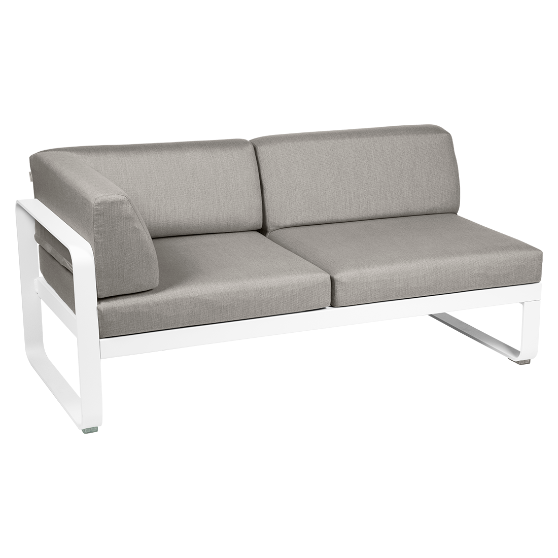 BELLEVIE 2-SEATER LEFT CORNER MODULE-TAUPE GREY CUSHION