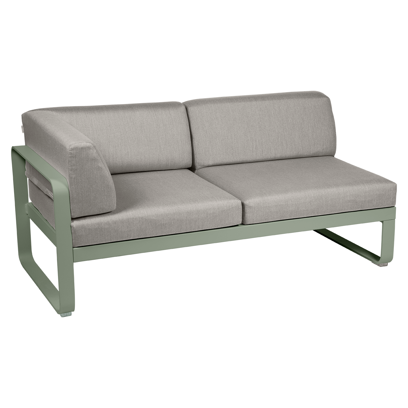 BELLEVIE 2-SEATER LEFT CORNER MODULE-TAUPE GREY CUSHION