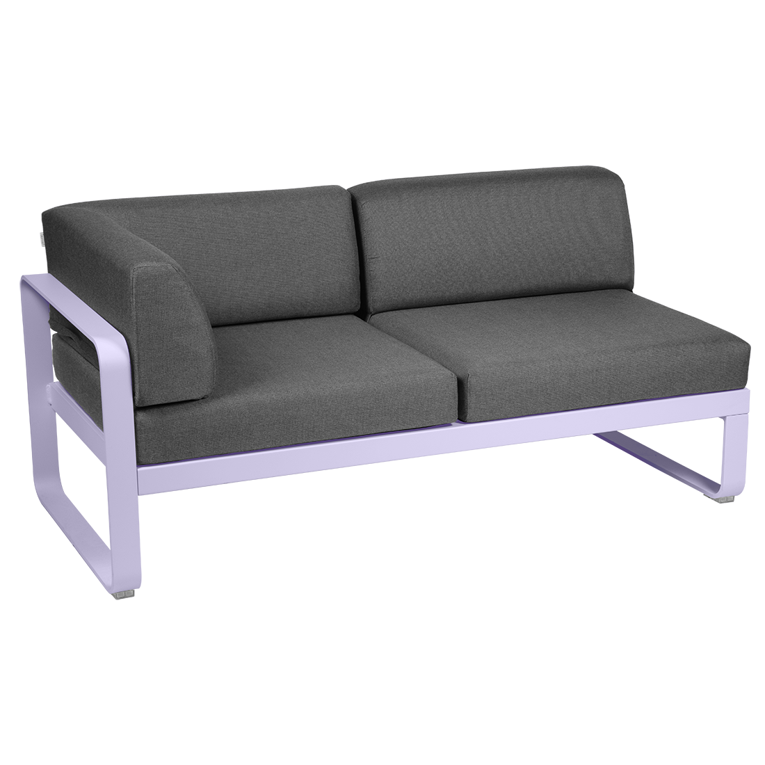 BELLEVIE 2-SEATER LEFT CORNER MODULE-GRAPHITE GREY CUSHION