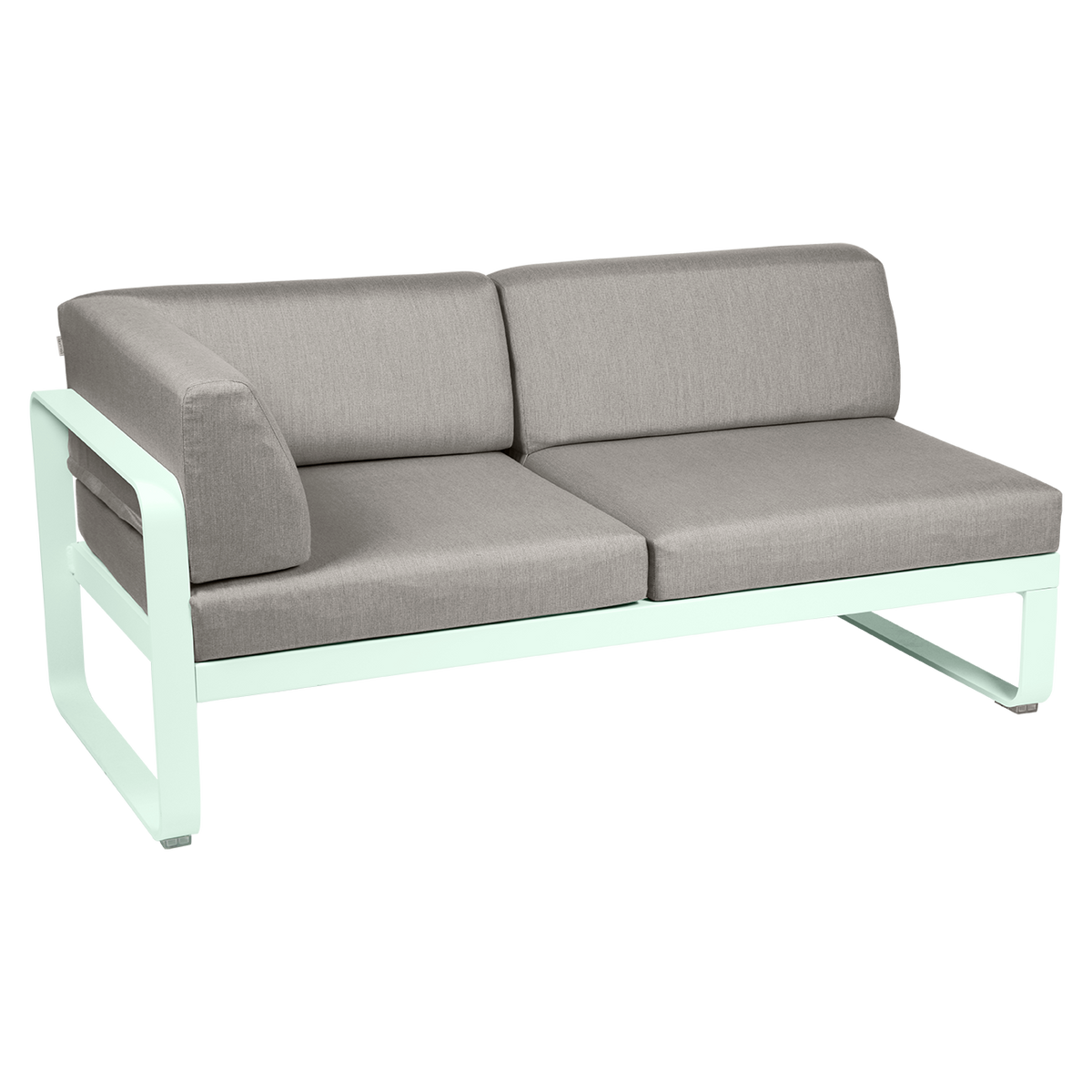 BELLEVIE 2-SEATER LEFT CORNER MODULE-TAUPE GREY CUSHION