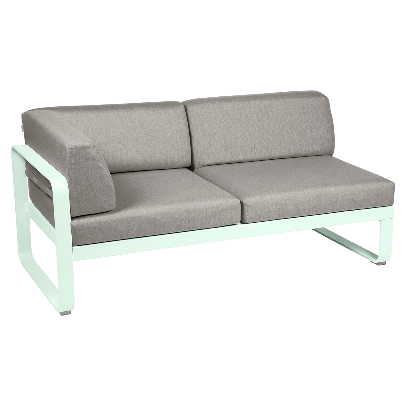 BELLEVIE 2-SEATER LEFT CORNER MODULE-TAUPE GREY CUSHION