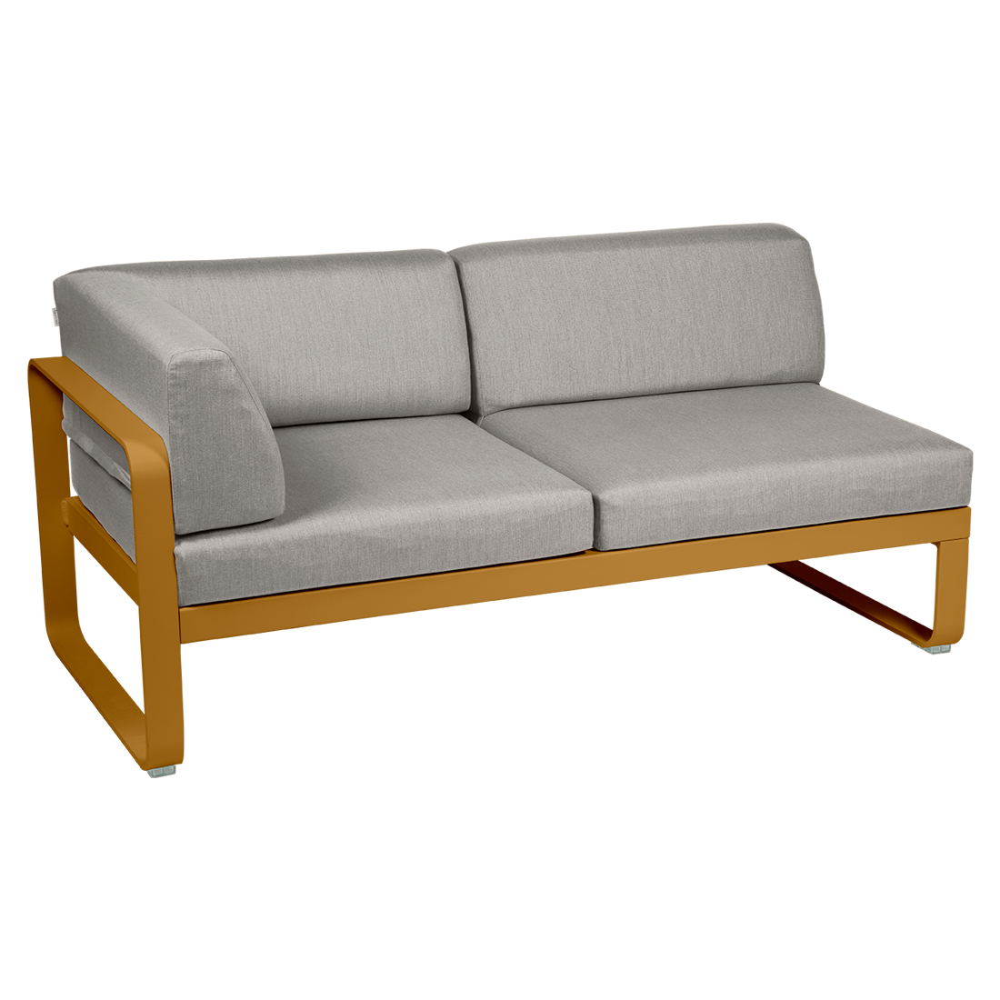 BELLEVIE 2-SEATER LEFT CORNER MODULE-TAUPE GREY CUSHION