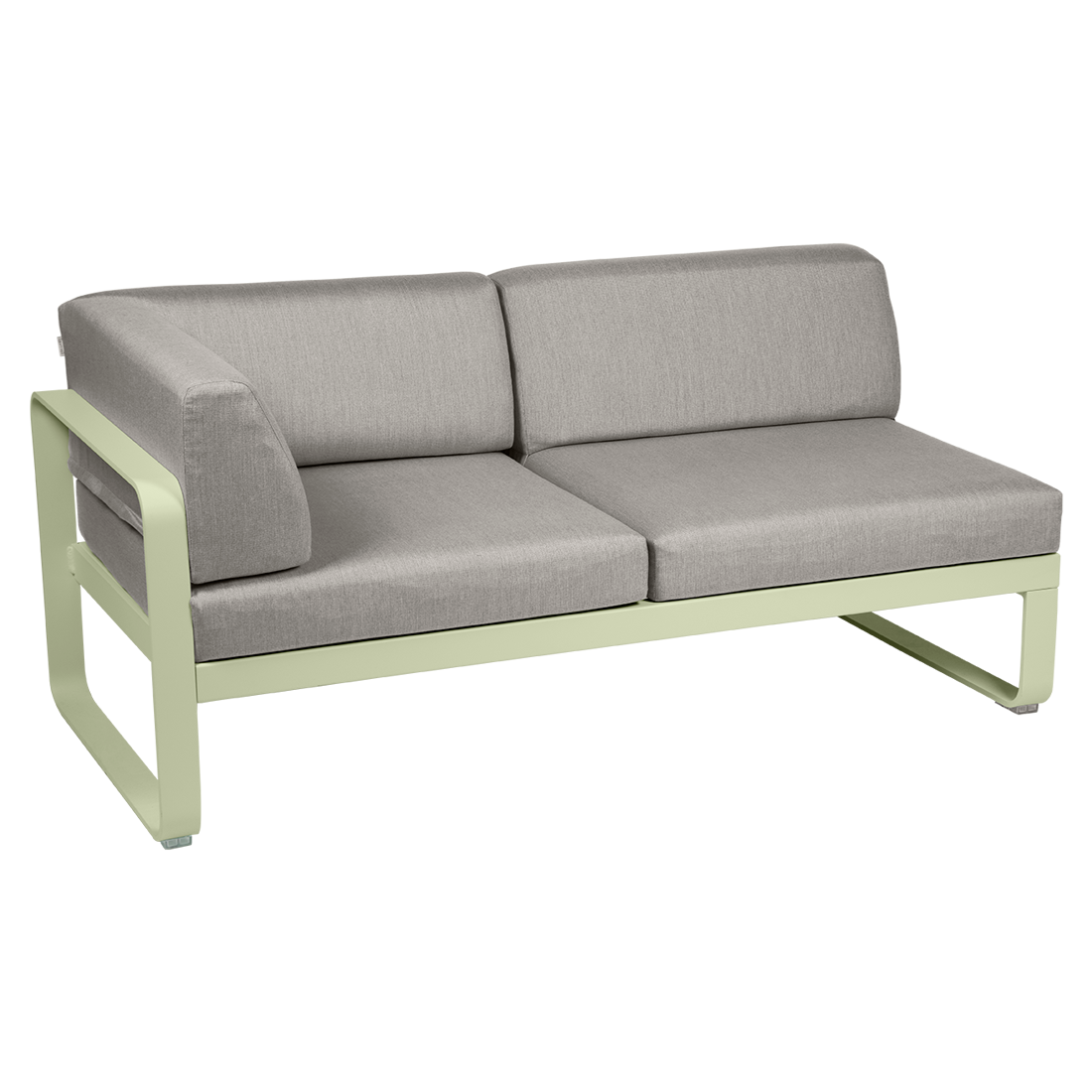 BELLEVIE 2-SEATER LEFT CORNER MODULE-TAUPE GREY CUSHION