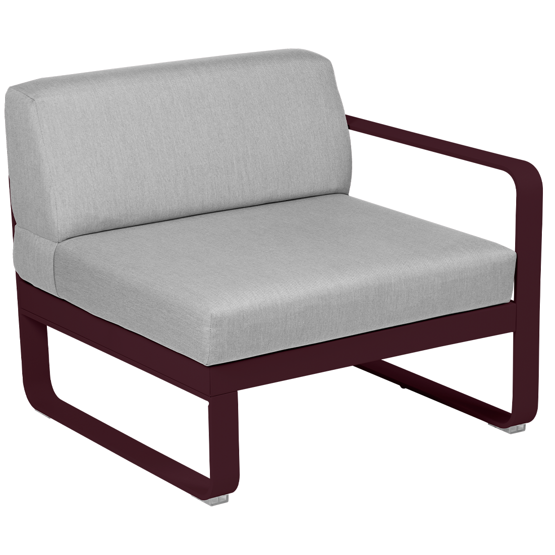 BELLEVIE 1-SEATER RIGHT MODULE-FLANNEL GREY CUSHION