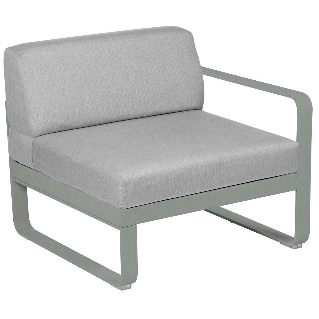 BELLEVIE 1-SEATER RIGHT MODULE-FLANNEL GREY CUSHION