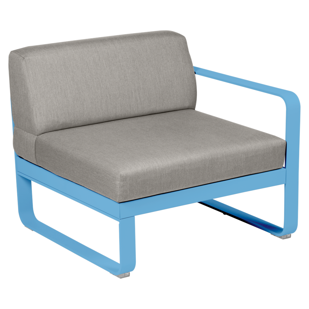 BELLEVIE 1-SEATER RIGHT MODULE-TAUPE GREY CUSHION