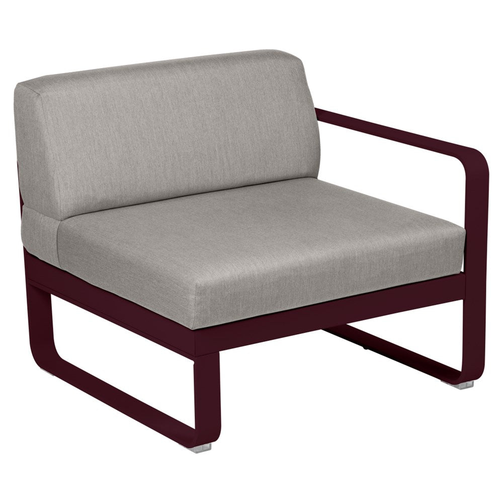 BELLEVIE 1-SEATER RIGHT MODULE-TAUPE GREY CUSHION