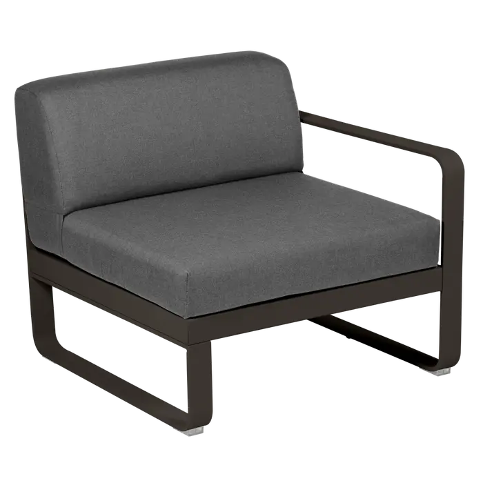 BELLEVIE 1-SEATER RIGHT MODULE-GRAPHITE GREY CUSHION