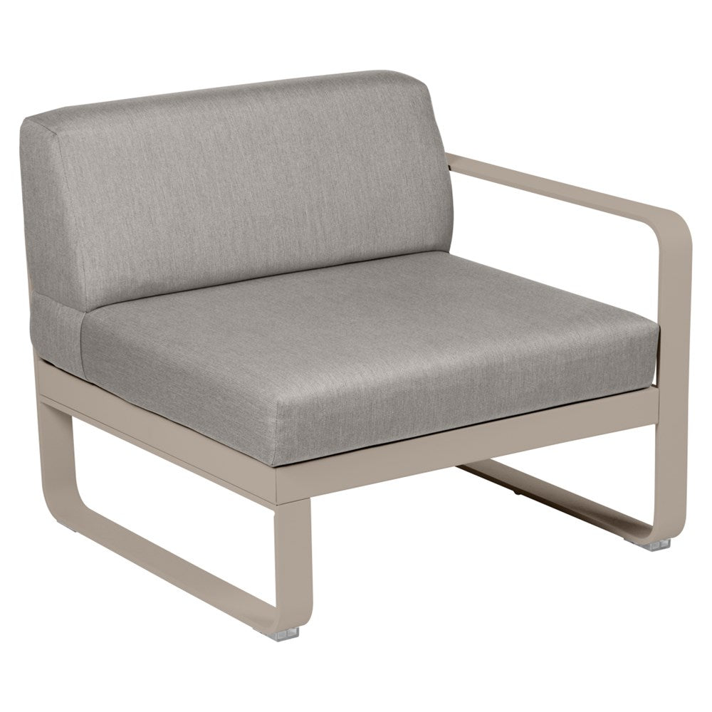 BELLEVIE 1-SEATER RIGHT MODULE-TAUPE GREY CUSHION
