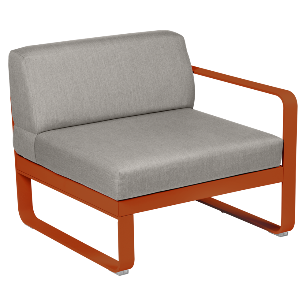 BELLEVIE 1-SEATER RIGHT MODULE-TAUPE GREY CUSHION