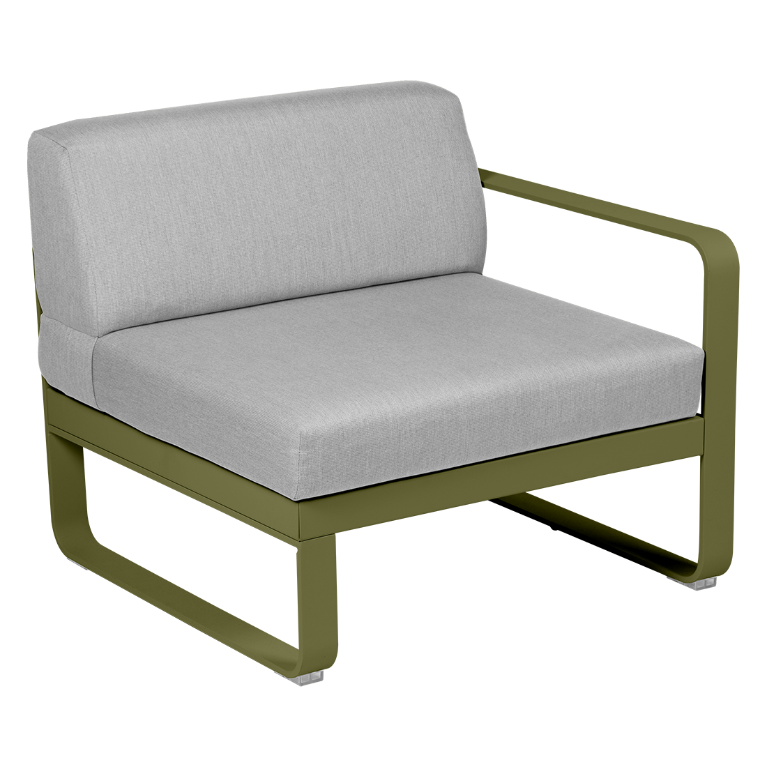 BELLEVIE 1-SEATER RIGHT MODULE-FLANNEL GREY CUSHION