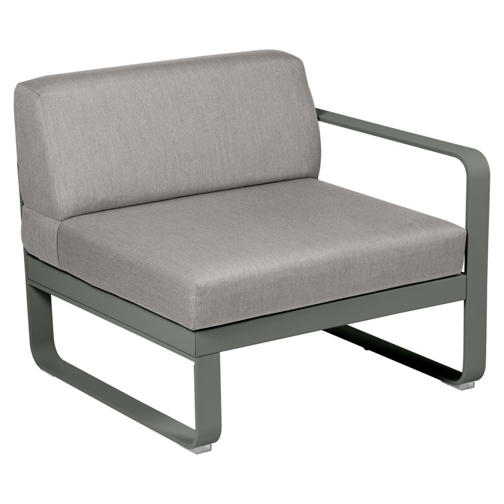 BELLEVIE 1-SEATER RIGHT MODULE-TAUPE GREY CUSHION
