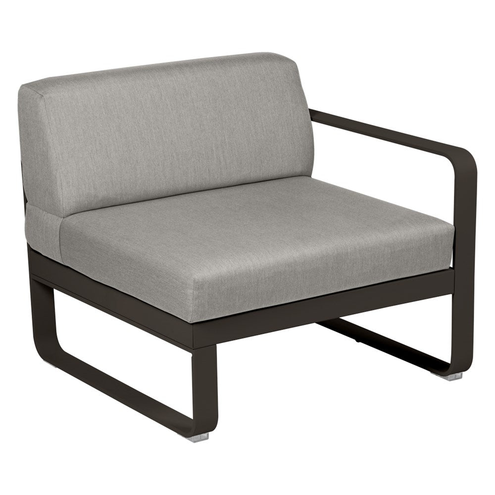BELLEVIE 1-SEATER RIGHT MODULE-TAUPE GREY CUSHION