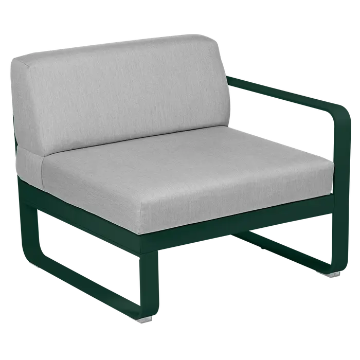 BELLEVIE 1-SEATER RIGHT MODULE-FLANNEL GREY CUSHION