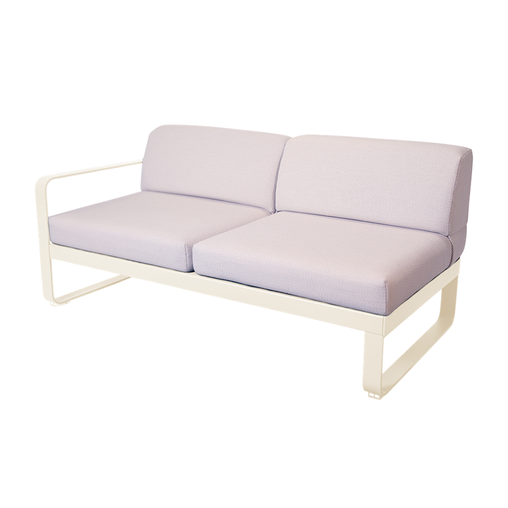BELLEVIE 2-SEATER LEFT MODULE-PEARL CUSHION