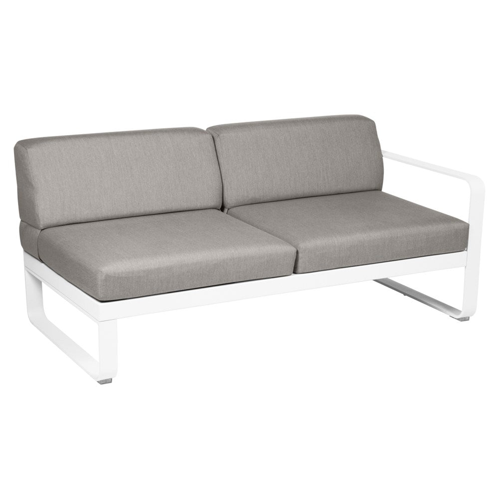BELLEVIE 2-SEATER RIGHT MODULE-TAUPE GREY CUSHION