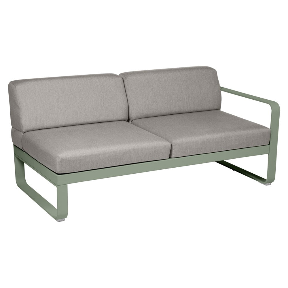BELLEVIE 2-SEATER RIGHT MODULE-TAUPE GREY CUSHION