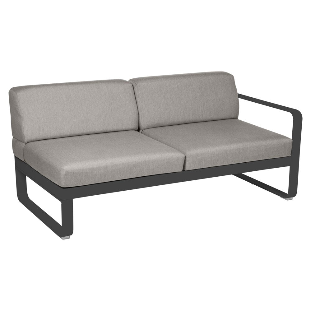 BELLEVIE 2-SEATER RIGHT MODULE-TAUPE GREY CUSHION