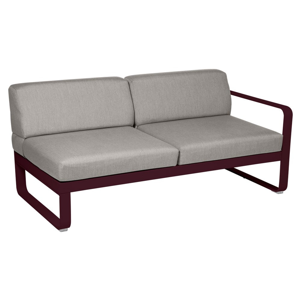 BELLEVIE 2-SEATER RIGHT MODULE-TAUPE GREY CUSHION