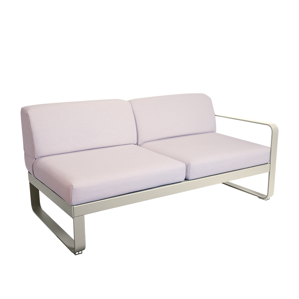 BELLEVIE 2-SEATER RIGHT MODULE-PEARL CUSHION