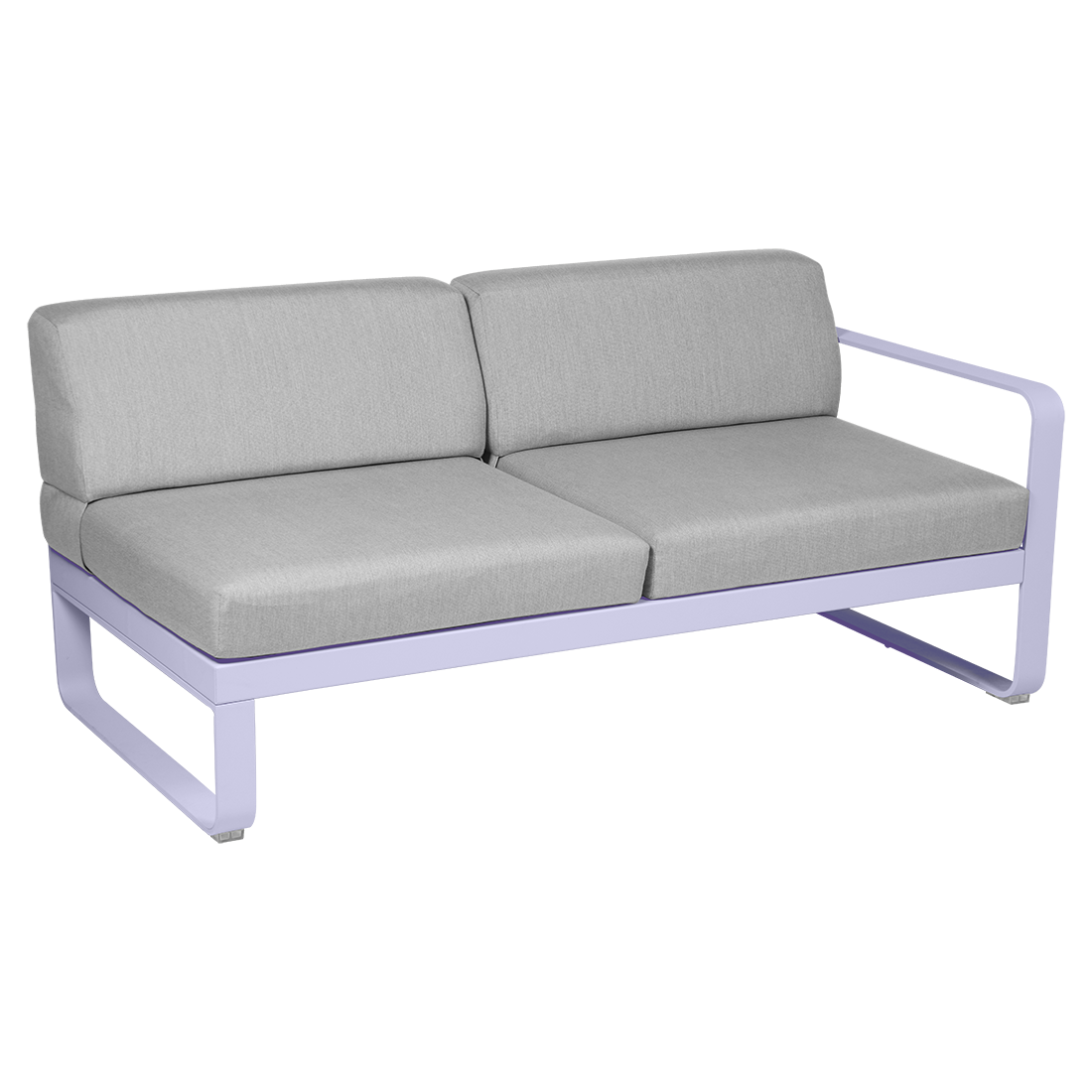 BELLEVIE 2-SEATER RIGHT MODULE-FLANNEL GREY CUSHION