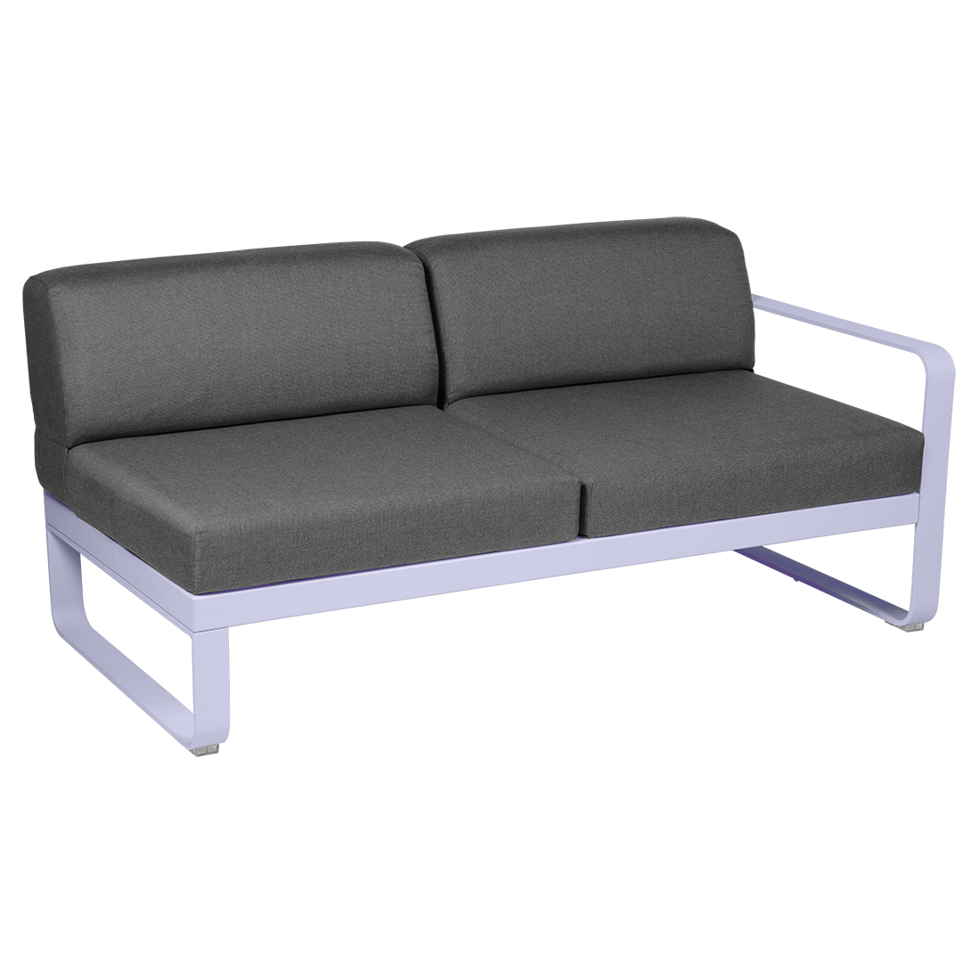 BELLEVIE 2-SEATER RIGHT MODULE-GRAPHITE GREY CUSHION