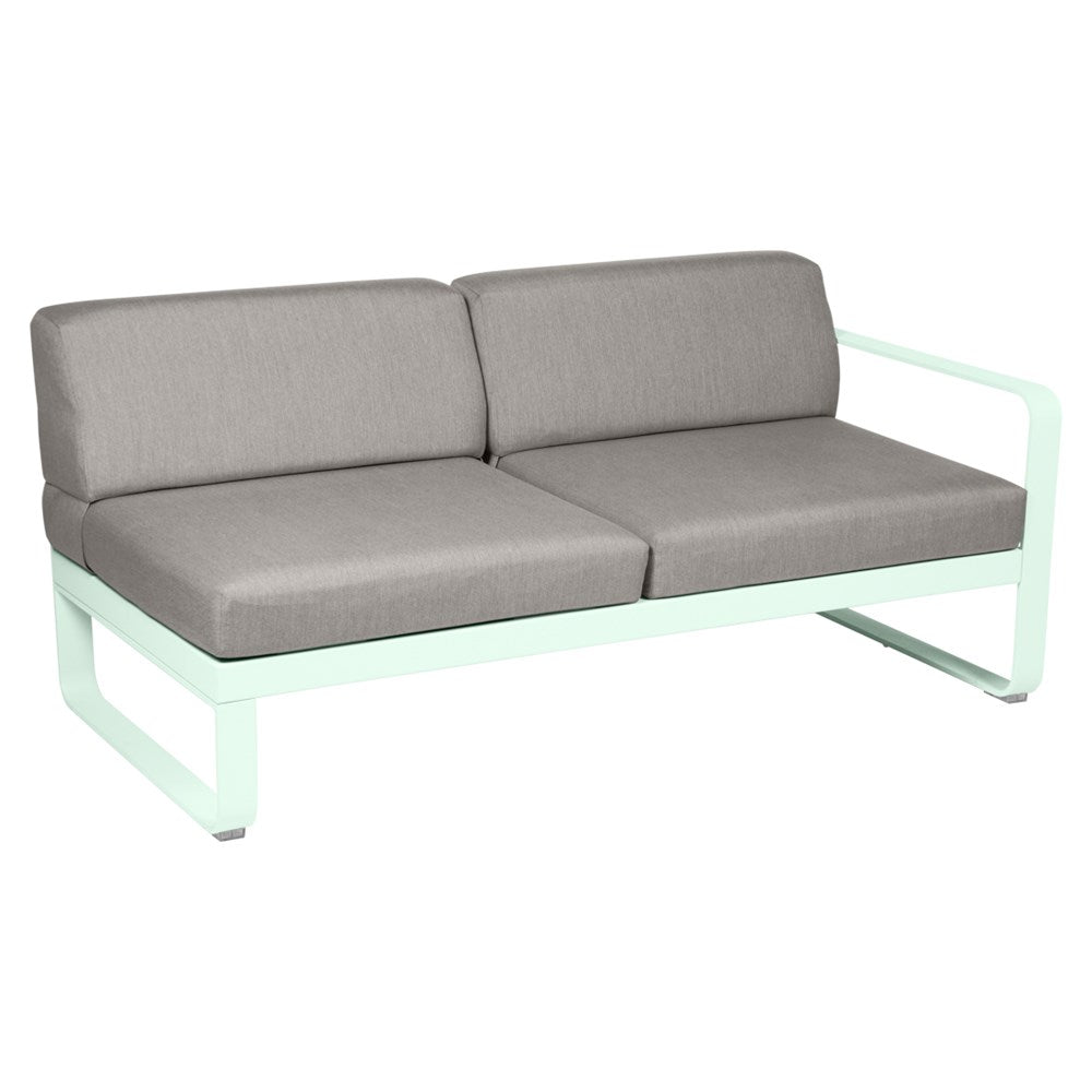 BELLEVIE 2-SEATER RIGHT MODULE-TAUPE GREY CUSHION