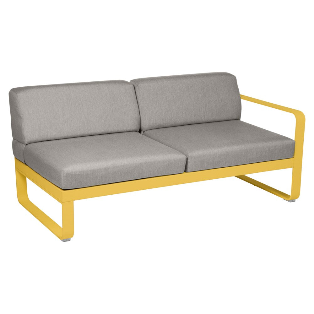 BELLEVIE 2-SEATER RIGHT MODULE-TAUPE GREY CUSHION