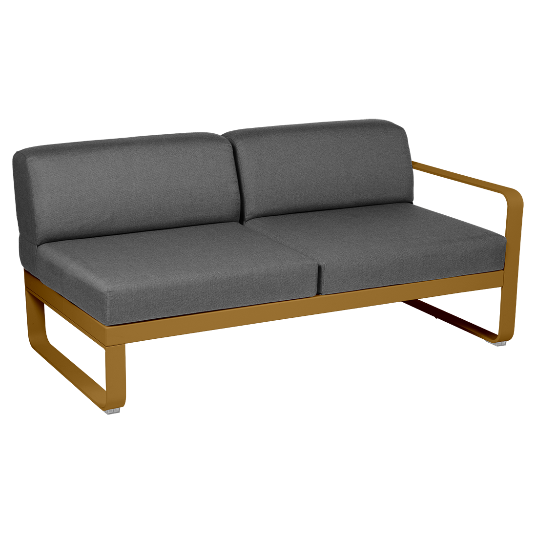 BELLEVIE 2-SEATER RIGHT MODULE-GRAPHITE GREY CUSHION