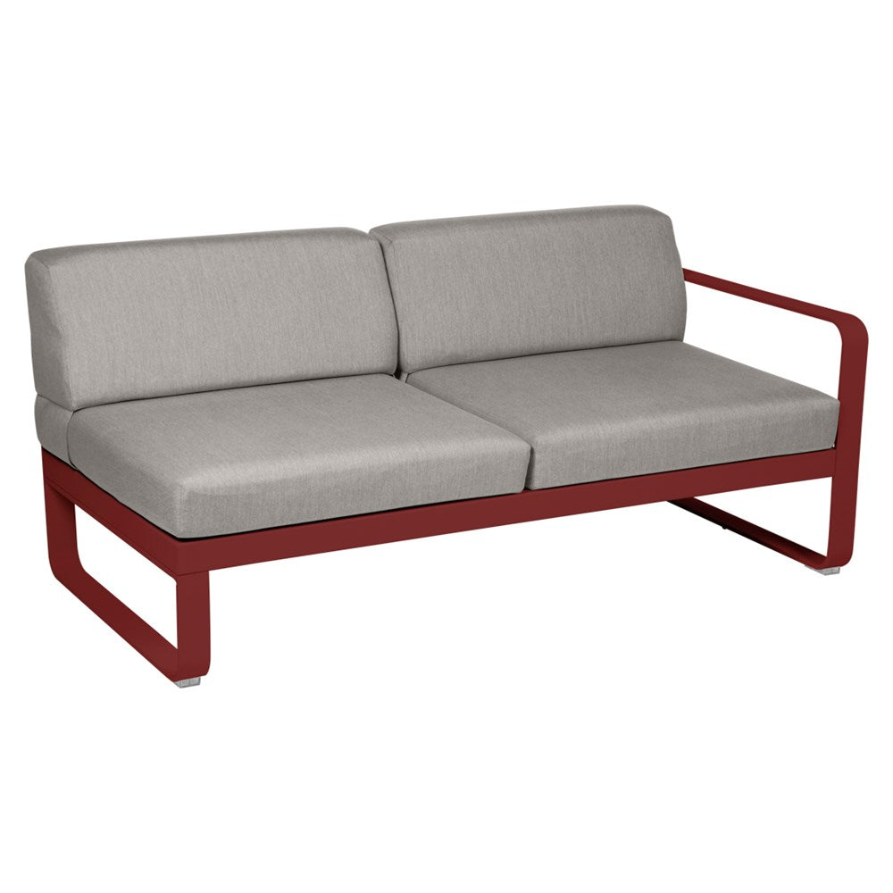 BELLEVIE 2-SEATER RIGHT MODULE-TAUPE GREY CUSHION