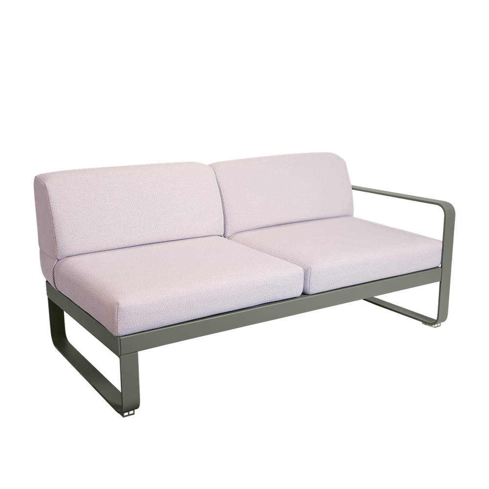 BELLEVIE 2-SEATER RIGHT MODULE-PEARL CUSHION